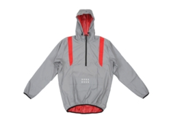 Chaqueta De Ciclismo Reflectante E Impermeable Con Bolsillos Laterales, Mangas Largas, Para Deportes Al Aire Libre, Talla L