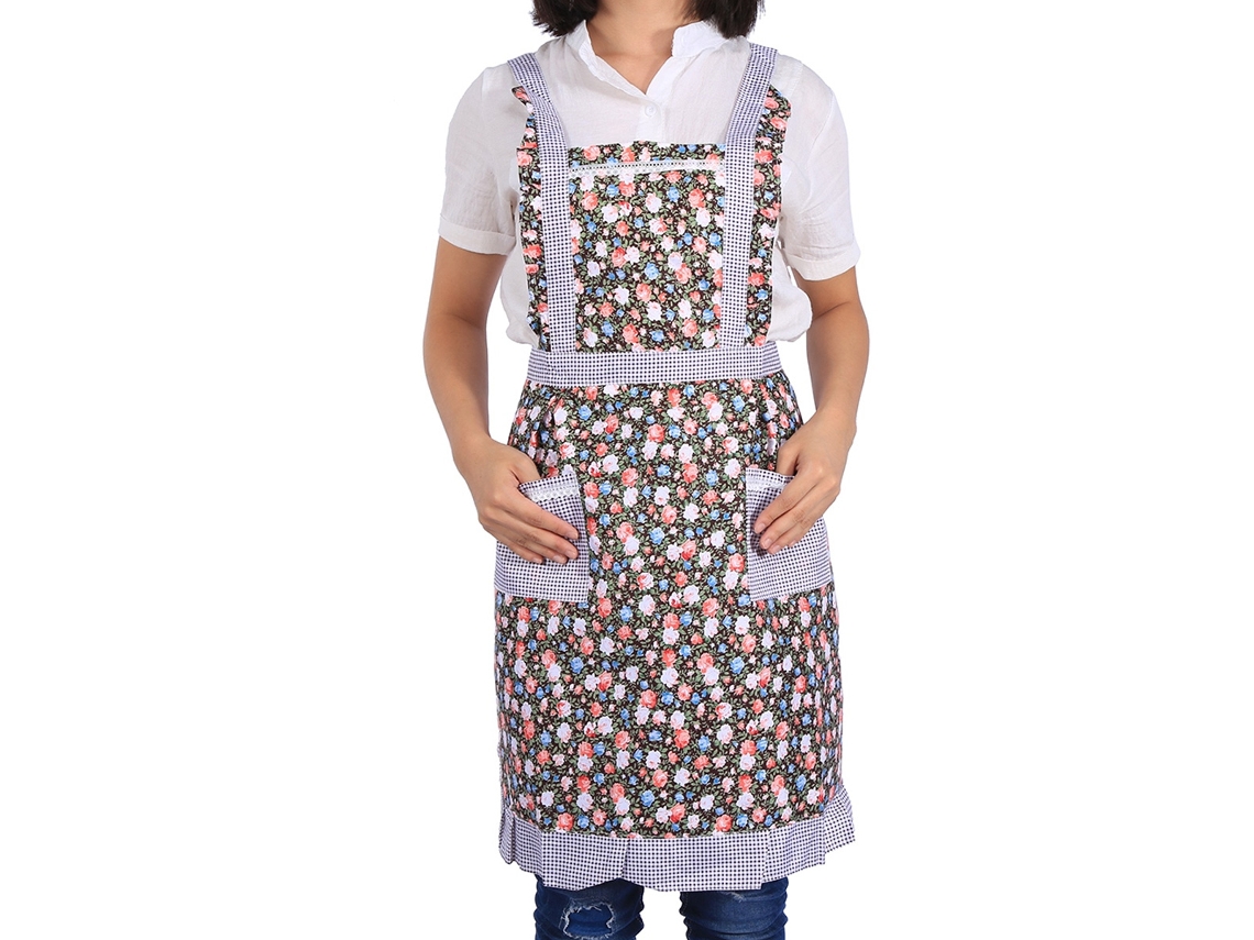 Delantal QTTVBTNA Restaurante Chef PVC Multicolor (15x12x5)