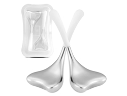 Palitos criogénicos para Gua Sha facial y masaje, 2 en 1, globos de hielo, herramientas para el cuidado facial de la piel para mujeres, Bestvite Cold Globes