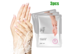 Máscaras De Mãos Exfoliantes E Hidratantes 3/5 Pares Com Extração De Leite De Cabra Mel E Niacinamida