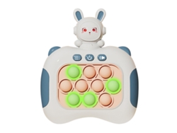 Juego De Burbujas Quick Push Juguete Educativo De Descompresión Con Luz Para Adultos Niños Mayores Azul Cielo Oscuro