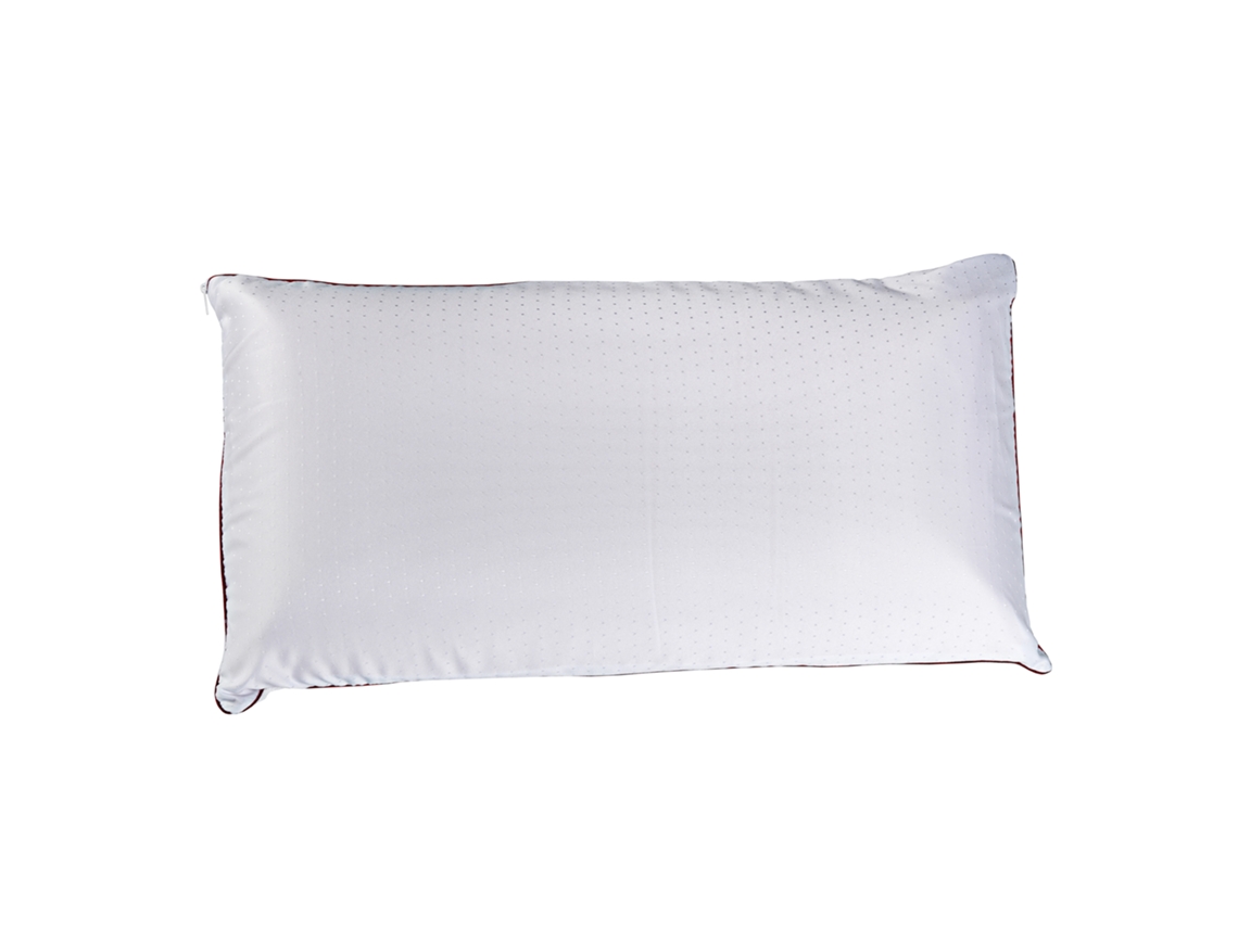 Almohada Visco, Firmeza Alta, Funda Lavable, Hipoalergénica, 80 Cm