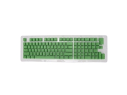 Teclas De Teclado Mecánico Pbt De 114 Teclas, Altura Oem, Color Verde Queso Translúcido.