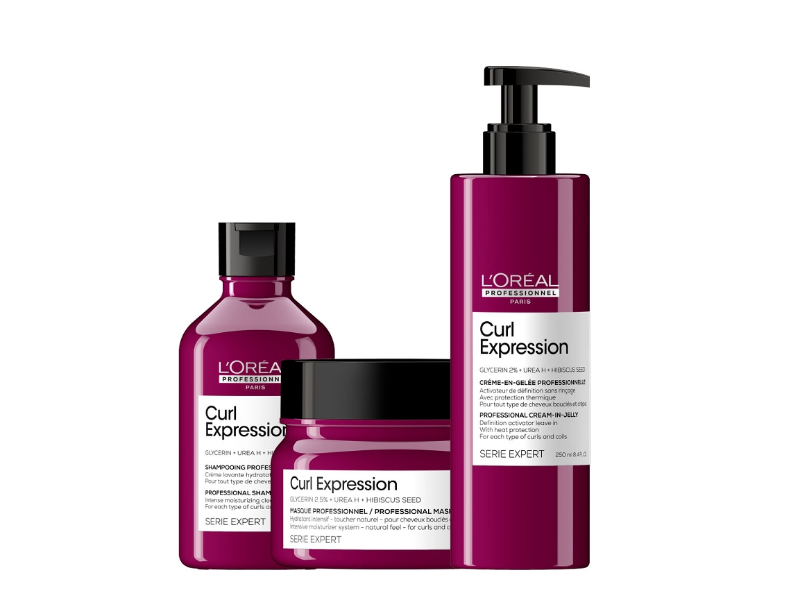 Conjunto de Cabello LOREAL Serie Curl Expression Afro