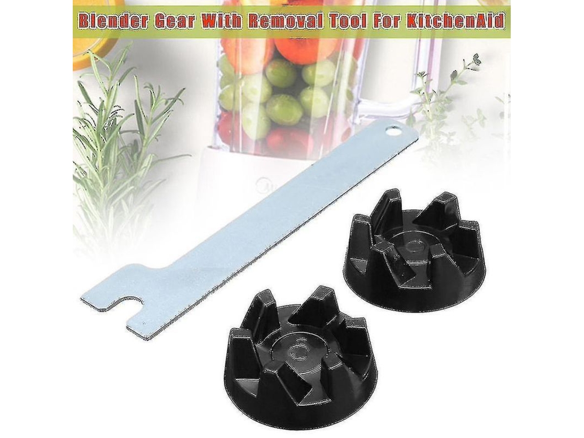 2 piezas de engranajes de goma para licuadora con accesorio de extracción para Kitchenaid A47816