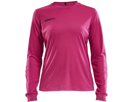 Camiseta de Mujer para Fútbol CRAFT Squad Rosa (XL)