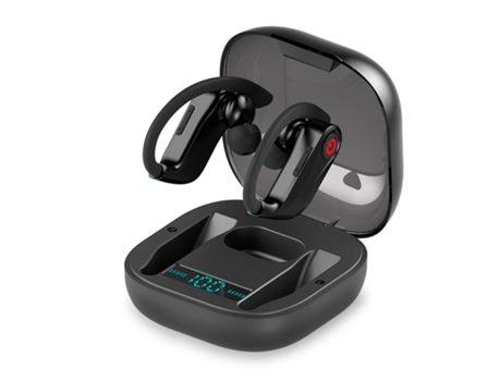 Auriculares Bluetooth 5,0 con pantalla Led, auriculares inalámbricos con gancho para la oreja con sonido estéreo 9D para Huawei P30 Pro Xiaomi Note...