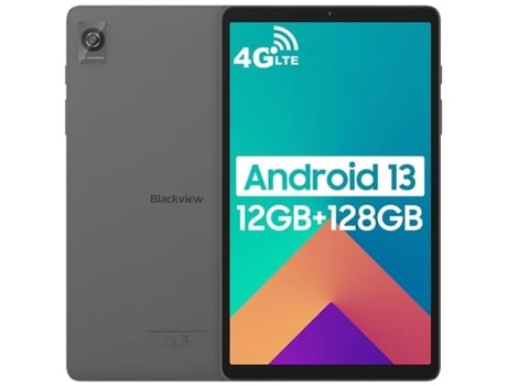 Tablet BLACKVIEW Tab 60 (8.68" - 6GB-128GB/SD 1TB - Tablet PC - 5G WiFi - Doble SIM - Gris)