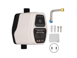 Bomba de impulso de presión de agua automática, ideal para ducha, recirculación, montaje en pared, 100-240 V, llenado Ee.uu.