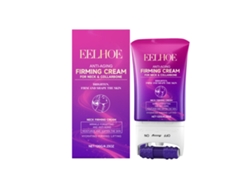 Crema reafirmante para el cuello con rodillo de masaje