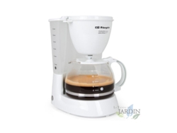 Cafetera de Goteo ORBEGOZO 12 Tazas de 1,3 L mantiene el café caliente 30 minutos