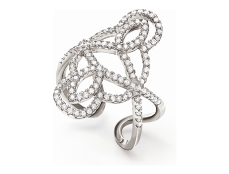 Anillo FOLLI FOLLIE 3R15S077RC 14 Mujeres (Acero inoxidable)