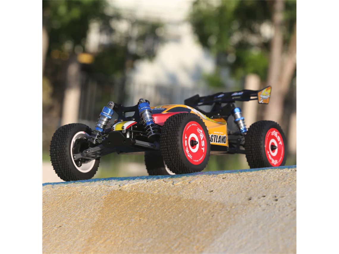 Chasis Fibra Carbonogtfans M610 Rtr 1/12 2.4g 4wd 60km/h Brushless Off-road Chasis Metal Amortiguadores Aceite Eje Hobbywing Flysky Juguetes