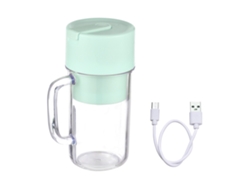 2026 Store-licuadora Portátil 340ml Con Asa 6 Cuchillas Usb C Recargable Para Batidos Y Smoothies En Hogar Oficina Viajes Deportes