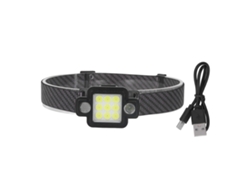 2026velora-linterna Frontal Trabajo Recargable 2400mah Usb Carga Cob Luz De Alerta Cuello Impermeable