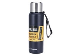 Botella de agua de acero inoxidable 304, 1000 ml, portátil y térmica