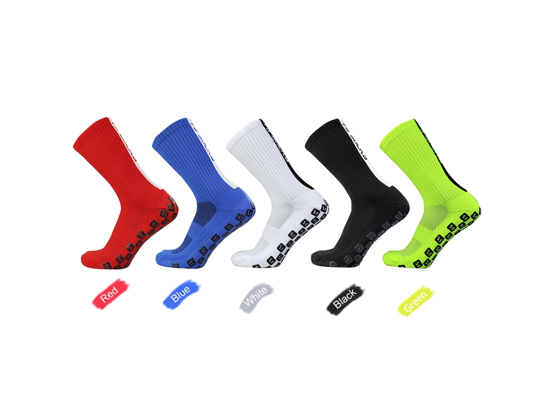 5 Pares De Calcetines De Fútbol Antideslizantes Con Agarre Para Deportes De Fútbol Y Baloncesto.