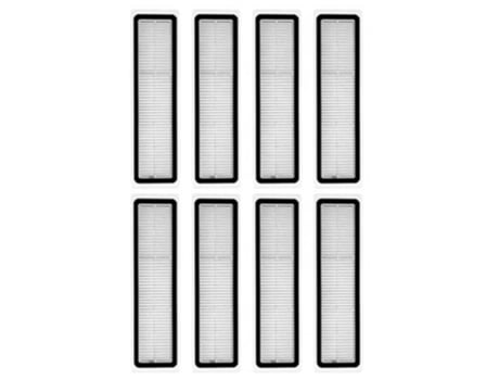 Acessórios de Aspirador Filtro hepa lavable de 8 piezas para piezas de repuesto de polvo bot d10 plus rls3d