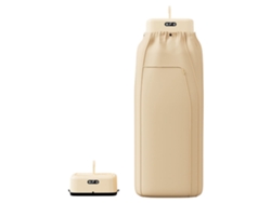 Secador de pelo portátil plegable SFUSHOS, tipo armario, para uso doméstico (beige, estándar europeo)