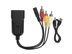Convertidor HDMI a AV (conversión a 1080p, bajo consumo)