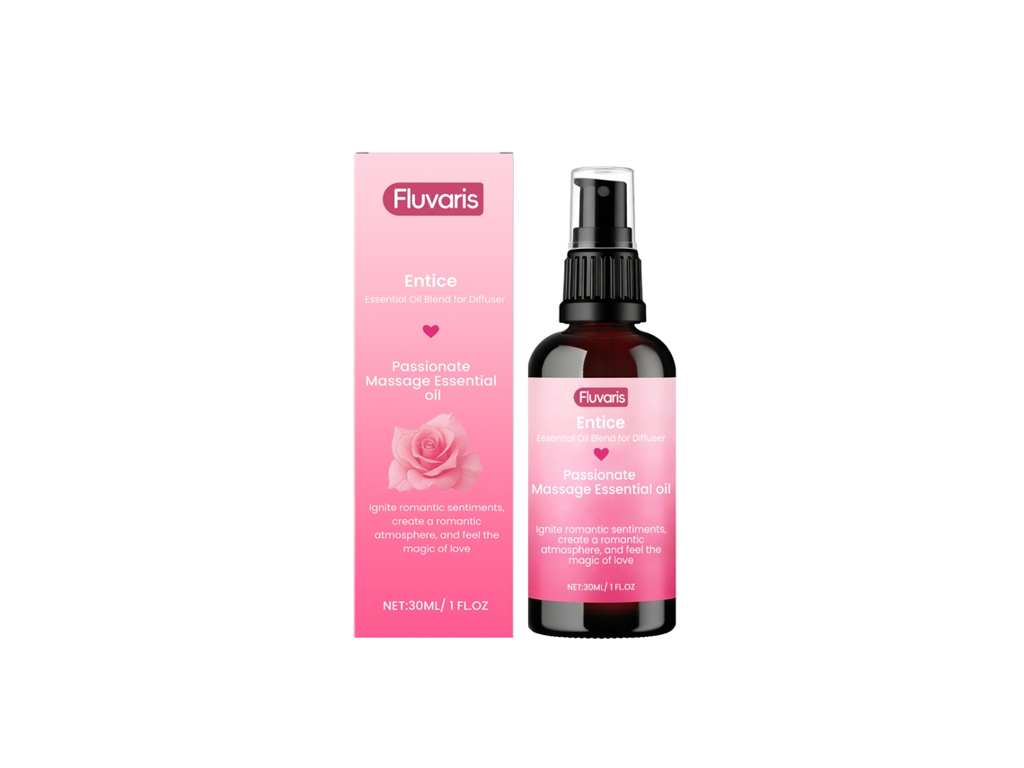 Aceite de masaje relajante y placentero para enamorados.