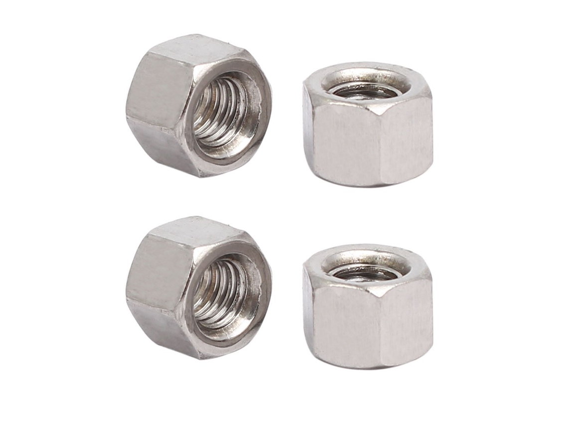 Tuercas Hexagonales De Rosca Interna De Acero Inoxidable 304 M6x10mmx7
