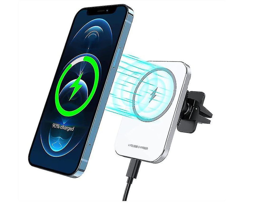 Cargador Carro Magsafe Yizhood Blanco
