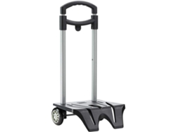 Miquelrius Carrito Portamochilas Trolley Extensible - Negro