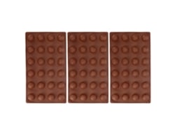3 Moldes De Silicona De 24 Agujeros Con Forma Semiesférica Para Chocolate, Gelatina, Mousse, Pastel Y Jabón.