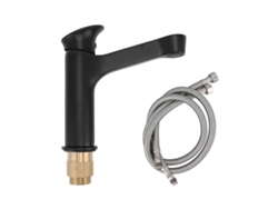 Grifo moderno de cobre negro antimorado para baño y cocina
