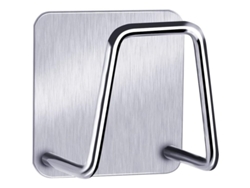 Soporte autoadhesivo para esponjas de acero inoxidable Rebe-Porta, irrompible e impermeable, para fregadero de cocina (3 unidades)