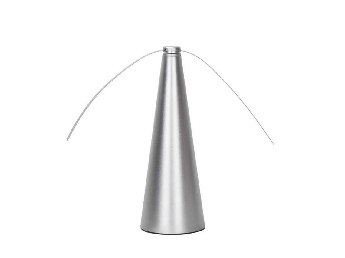 Ventilador Portátil Repelente De Insectos Para Picnics, Jardín, Camping, Refugio De Alimentos, Plateado