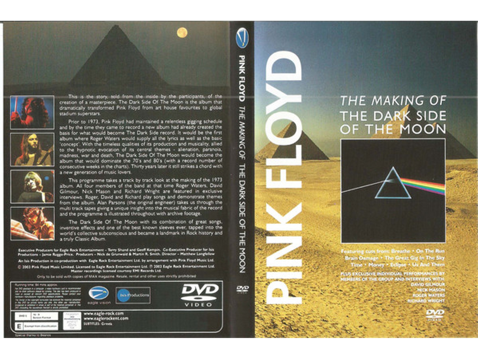 DVD Pink Floyd - The Making Of The Dark Side Of The Moon