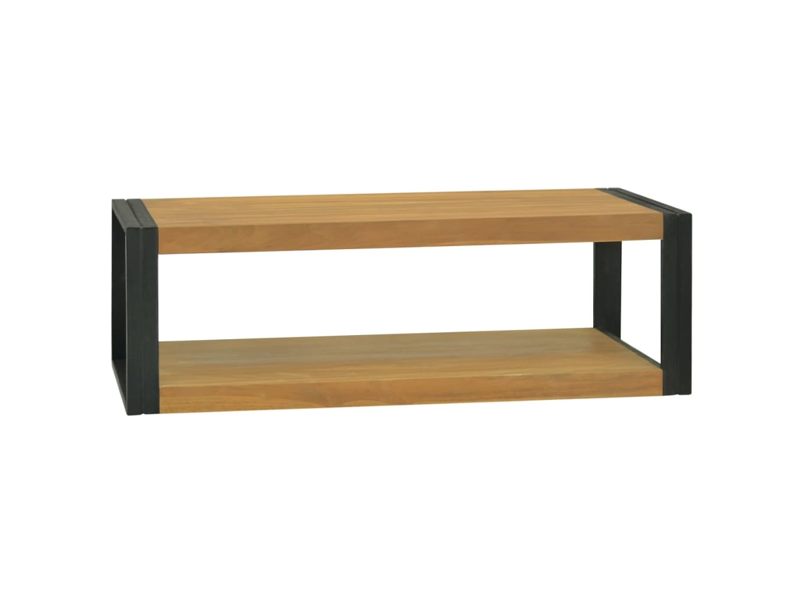 Armario de pared para baño de 110 x 45 x 35 cm de teca maciza Dkd Home Decor