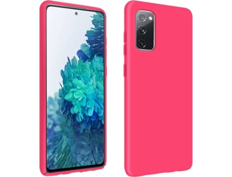 Carcasa Samsung Galaxy S20 FE AVIZAR Semirrígida Mate Fucsia