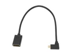 Cable De Interfaz Multimedia Micro Hd 8k 60hz Macho A Hembra, Diámetro Exterior De 4,0 Mm