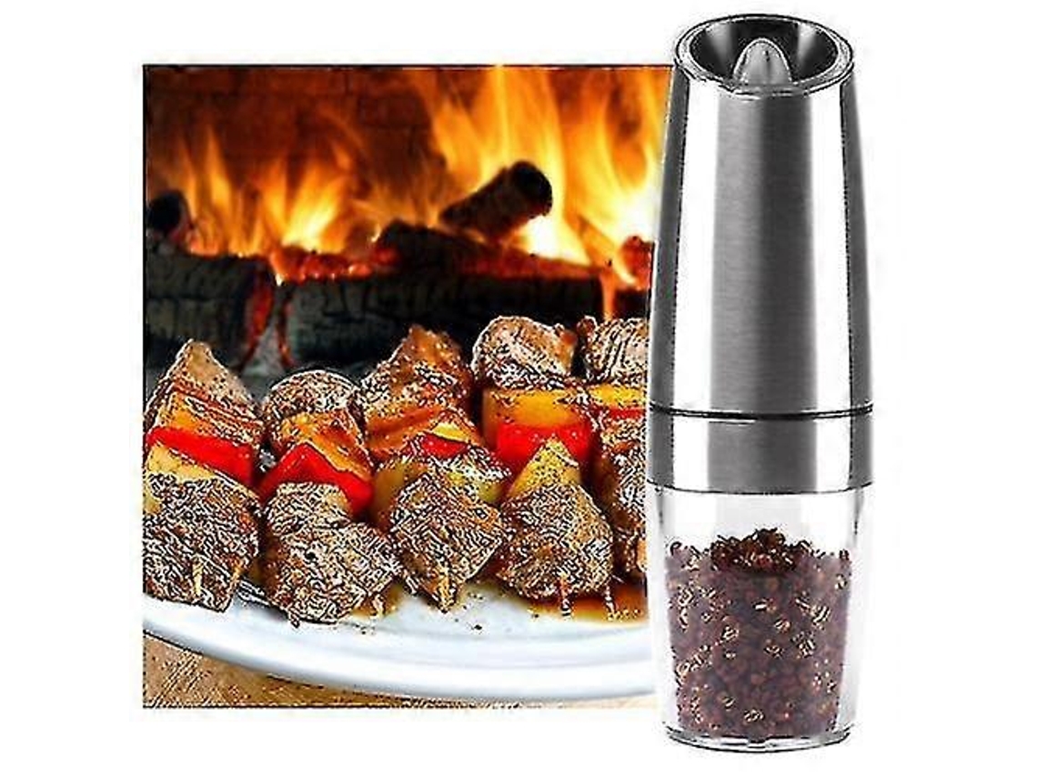 Molinillo de sal y pimienta eléctrico automático Rosewell con luz LED