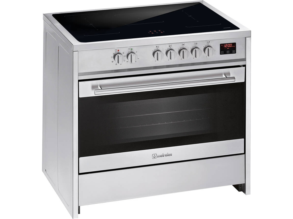Cocina MEIRELES E 913 X (121 L - Eléctrica de Inducción - Inox) 90x60