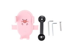 2026-soporte De Teléfono Para Moto Cute Con Absorción De Impactos, Compatible Con Teléfonos De 4.7 A 7.1 Pulgadas, Rosa