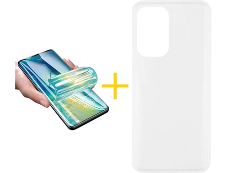 Carcasa + Protector de Pantalla para Xiaomi MI 11I SKYHE Transparente Claro