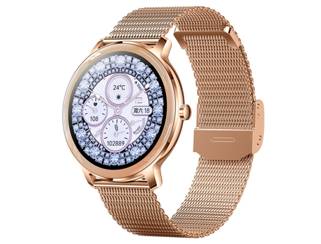 Smartwatch CHRONUS Modo multideporte 30 días en espera IP67 resistente al agua dorado