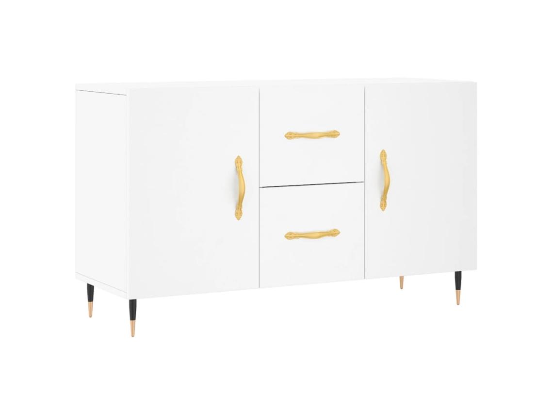 Maison Exclusive - Aparador De Madera De Ingeniería Blanco 100x36x60 Cm