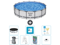 Bestway Piscina Bestway Steel Pro Max Redonda - 457x122 Cm - 8-peças S674