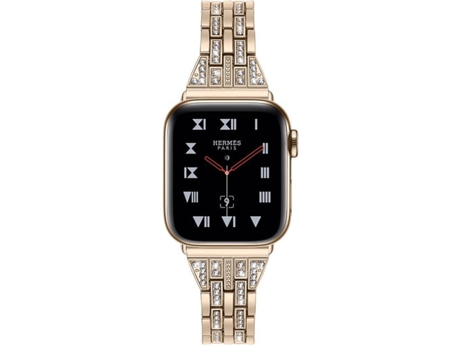 Correa Apple Watch 42 mm WJS Metal Dorado