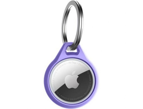 ITSKINS Estuche AirTag reforzado sólido AirCover Violeta