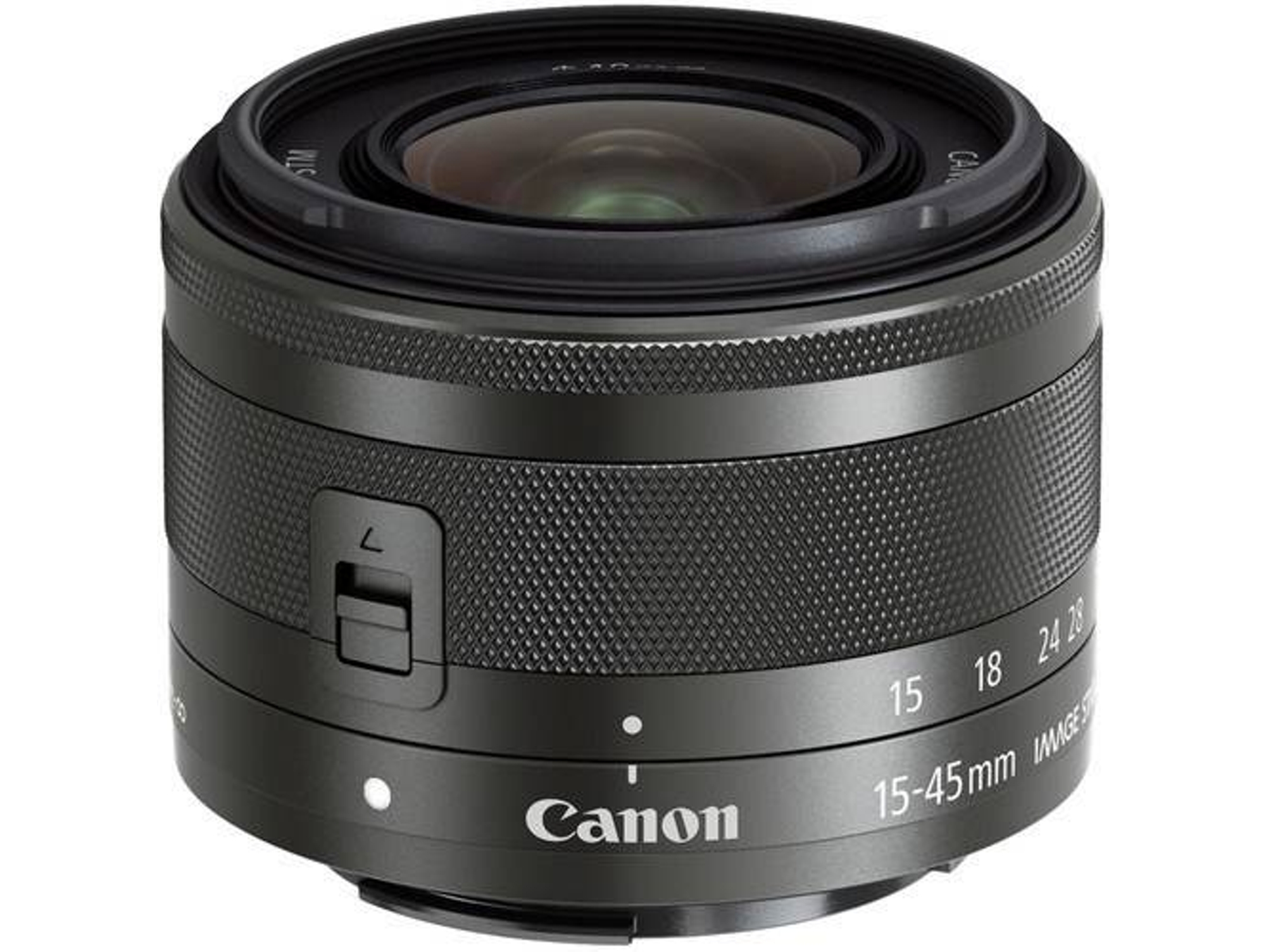Objetivo CANON Ef-M Is Stm 15-45mm (Negro - Encaje: Canon EF-M - Apertura: f/3.5-6.3 - f/38)