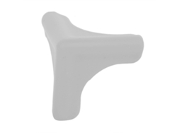 4 Protectores De Esquina De Silicona Anticolisión Para La Seguridad Infantil En Muebles (gris)