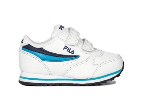 Zapatos FILA Orbit Velcro para Niños Blanco (22)