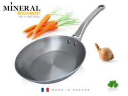Sartén de hierro con Asa Inox DE BUYER Mineral B Pro 20cm