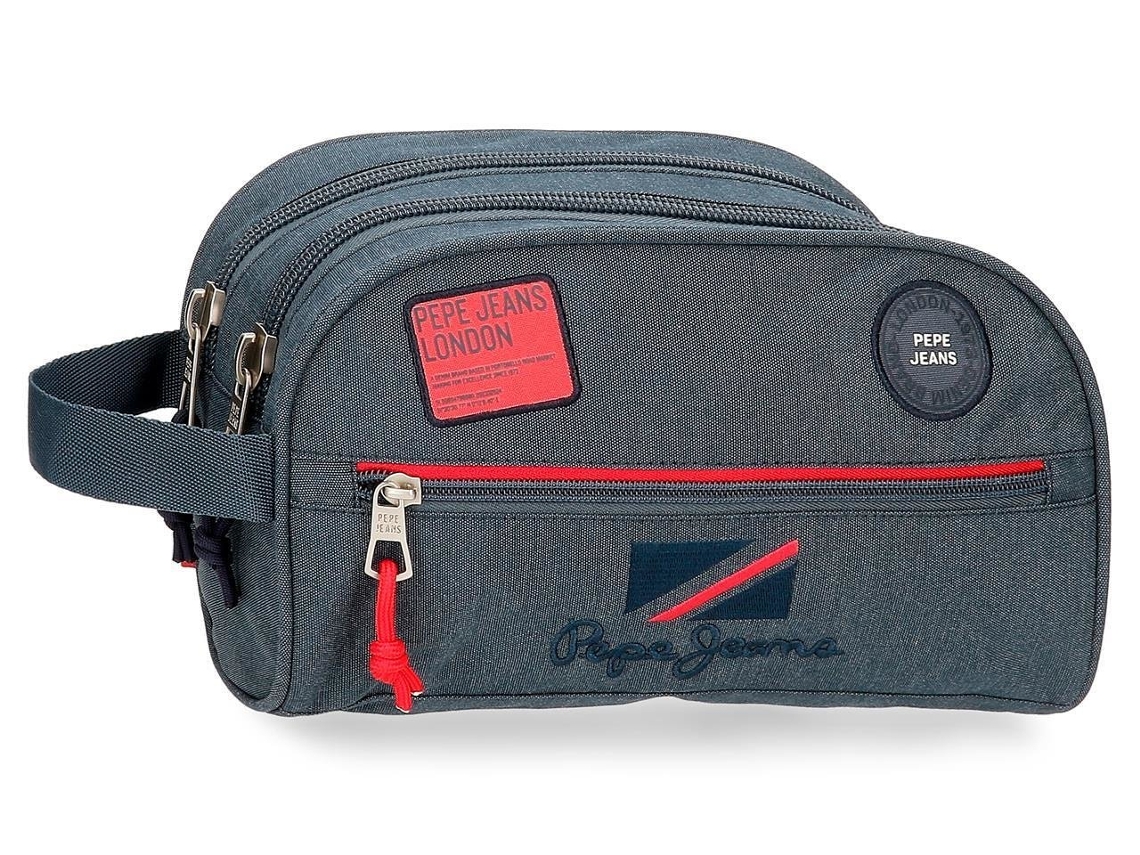 Neceser PEPE JEANS Kay Doble Compartimento Adaptable (26 x 16 x 12 cm)